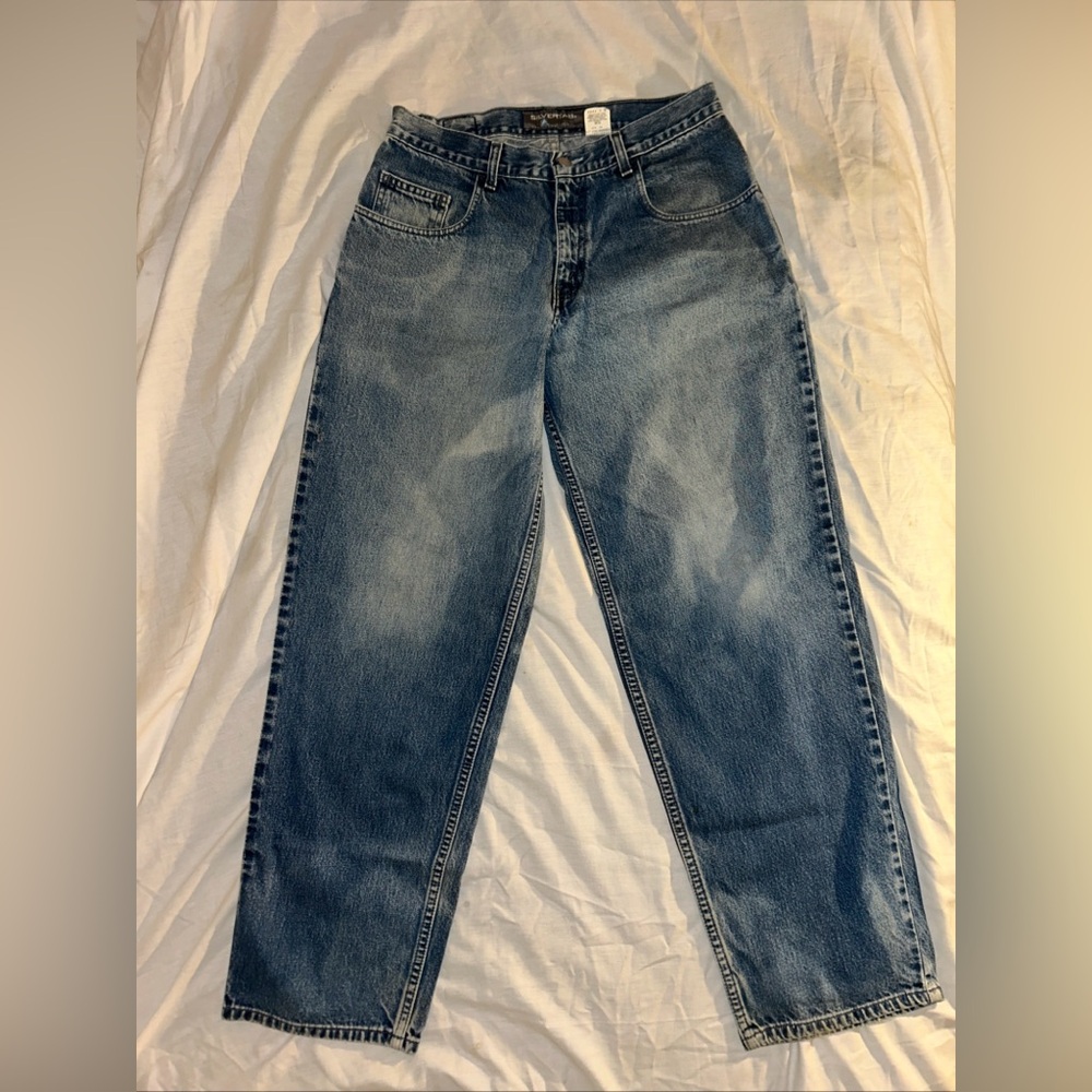SILVERTAB LEVIS 2001 VINTAGE Y2K Baggy Fit Denim Jeans Men’s 32 x 32